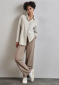 Chemisier rayé fil or