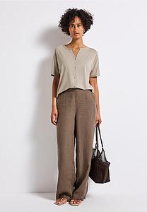 T-Shirt col tunisien