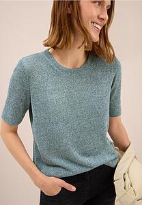 T-shirt maille chiné