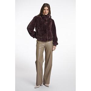 Veste fausse fourrure