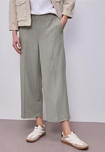 Pantalon large jersey
