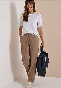 Pantalon chino jambes larges