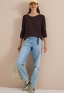 Pull fin encolure ronde
