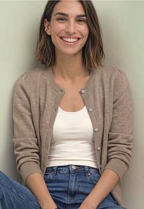 Gilet avec boutons